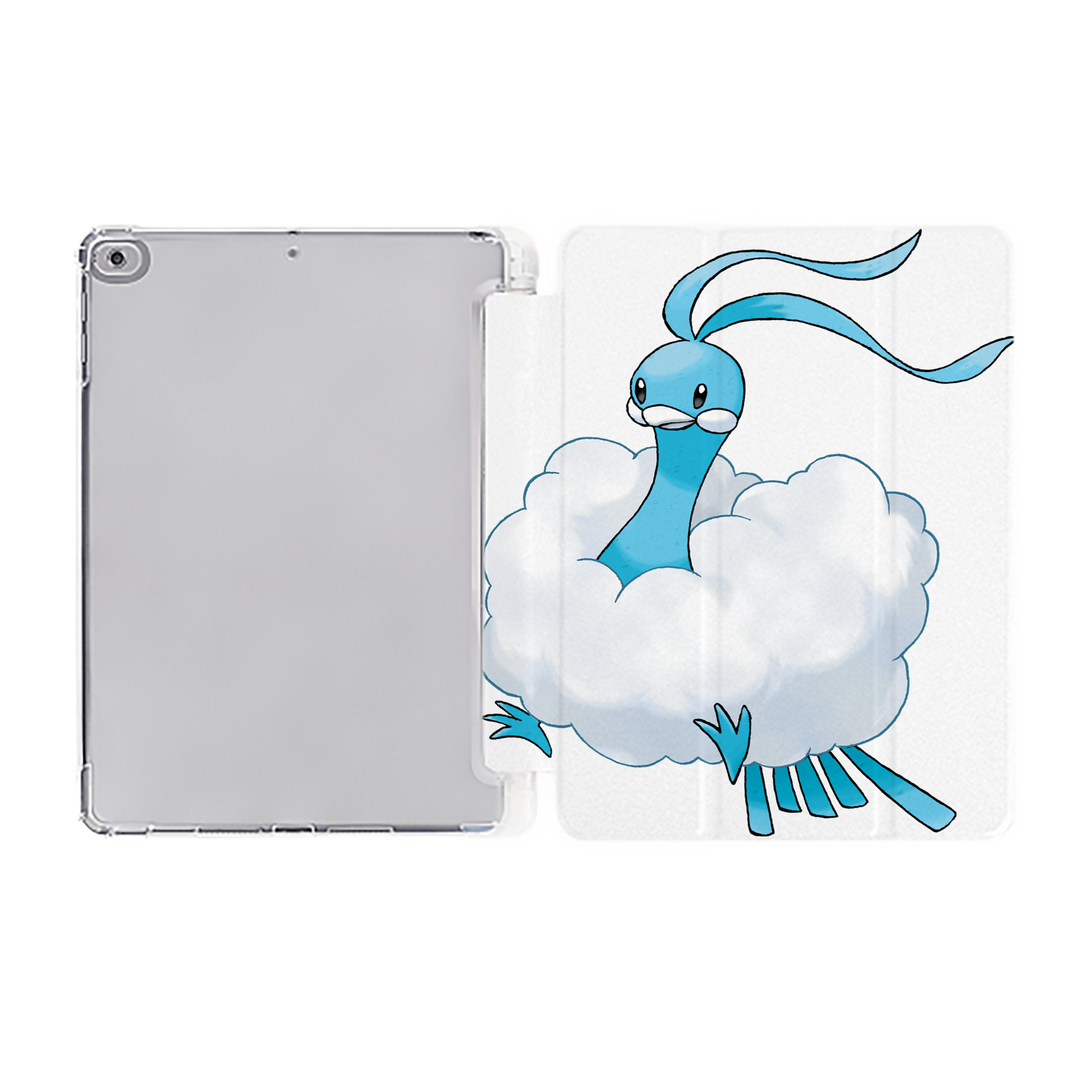 （画像用） ポケットモンスター Pokémon IPad ケース ペン収納付き 三つ折りスタンド PUレザー×シリコン 対応機種9.5/10.5/10.9インチ